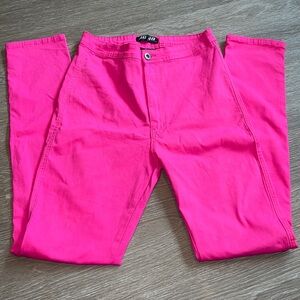 Super Stretchy Pink Demim Sz 1x